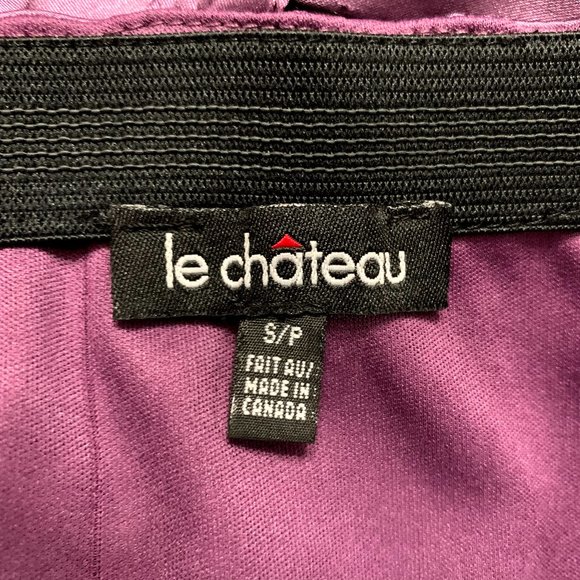 Le Chateau Purple Cocktail Dress - Picture 10 of 11